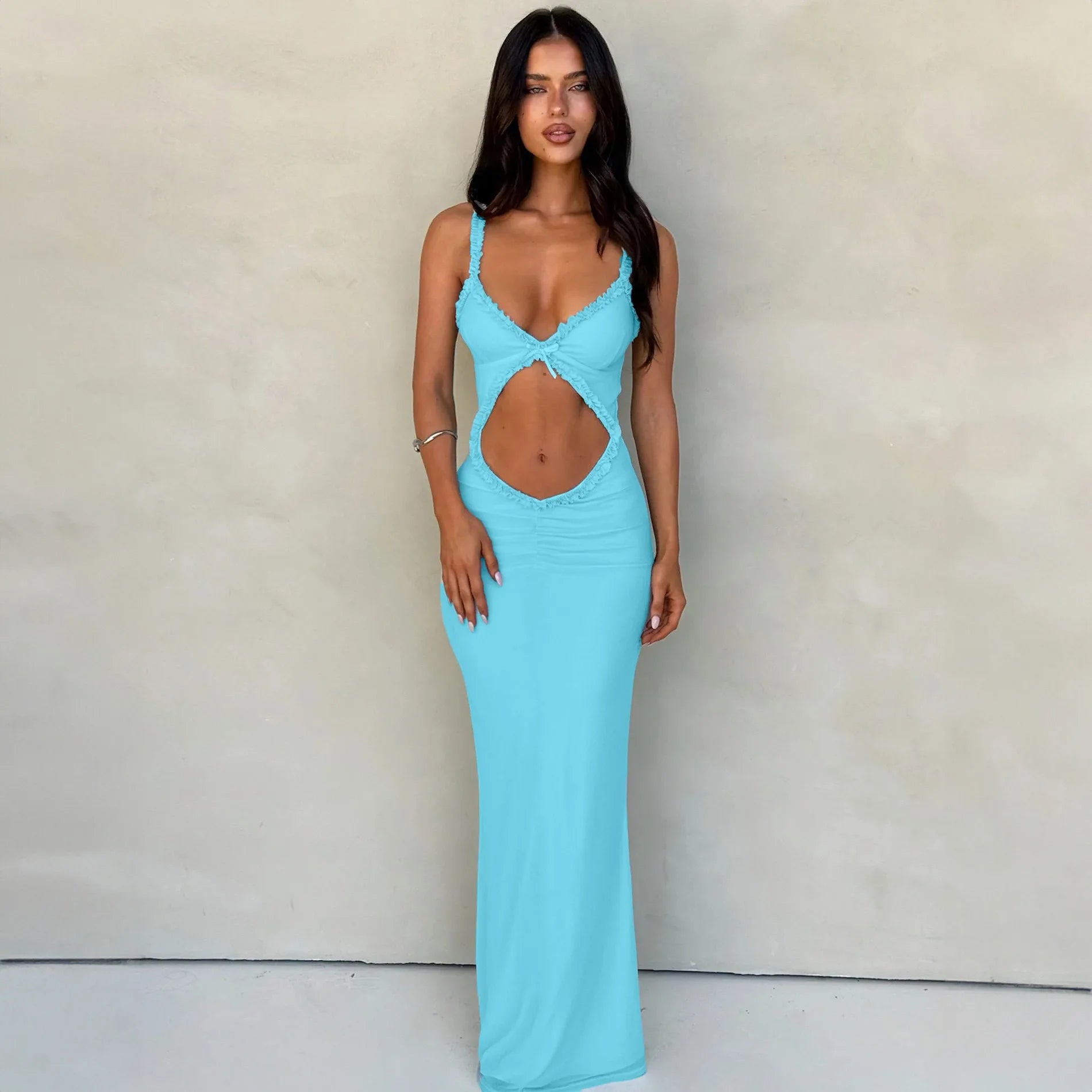 Livia | Cut-Out Maxi Jurk 