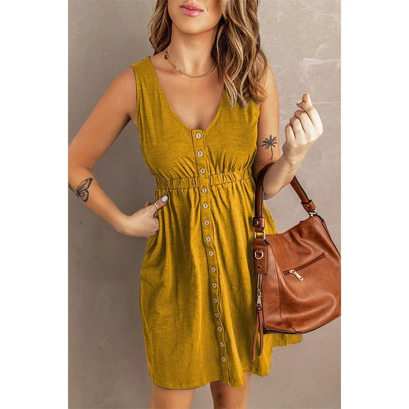 Mira | Dagelijks Jurkje Met Elastische Taille