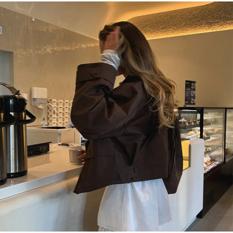 Clara | Oversized dubbelrijs jasje