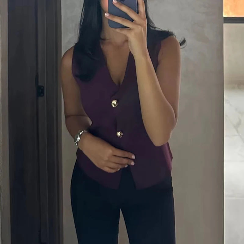 Elise | Gebreid vest