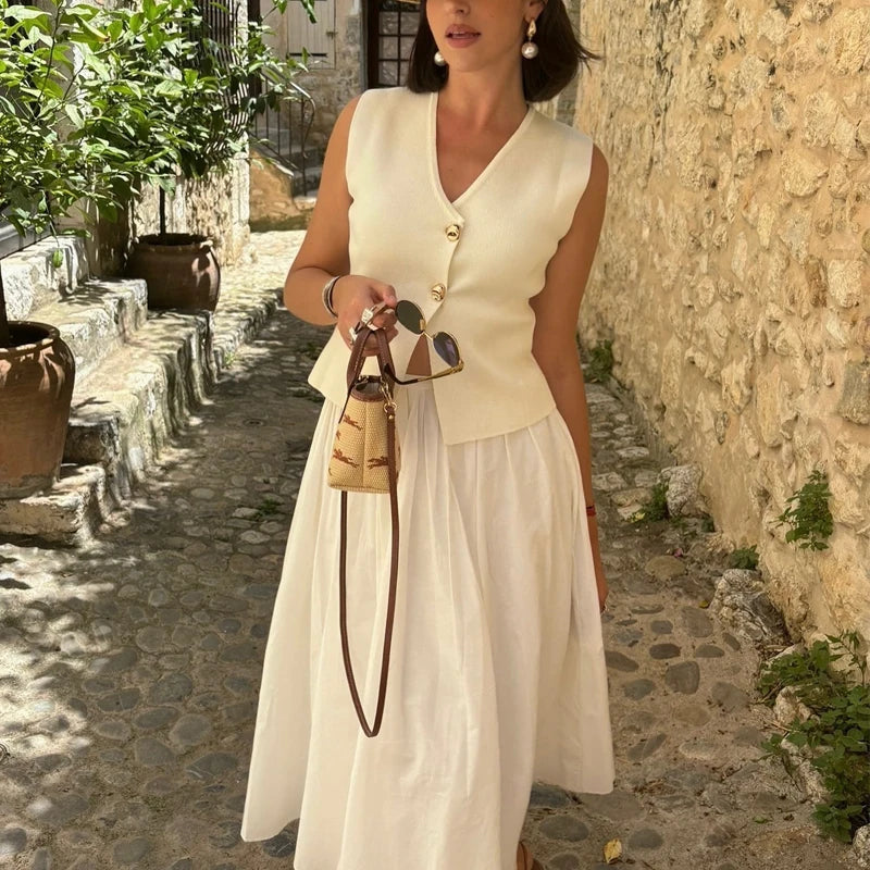 Elise | Gebreid vest