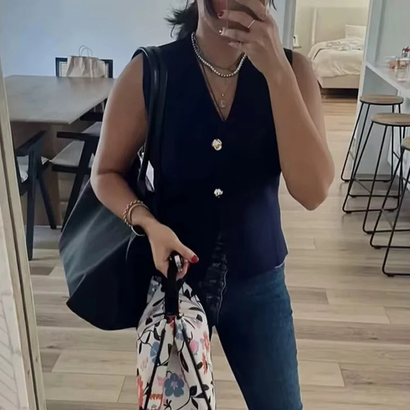 Elise | Gebreid vest