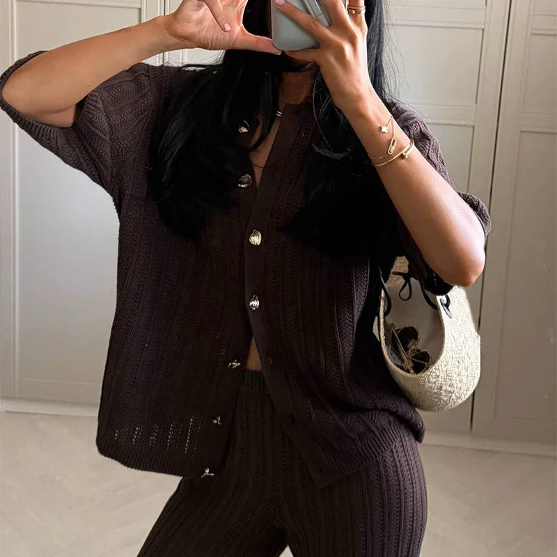 Amélie | Gebreide tweedelig setje