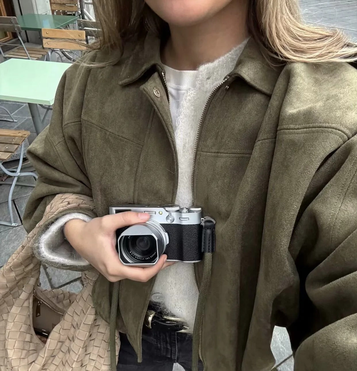 Mila Oversized Suède Jas