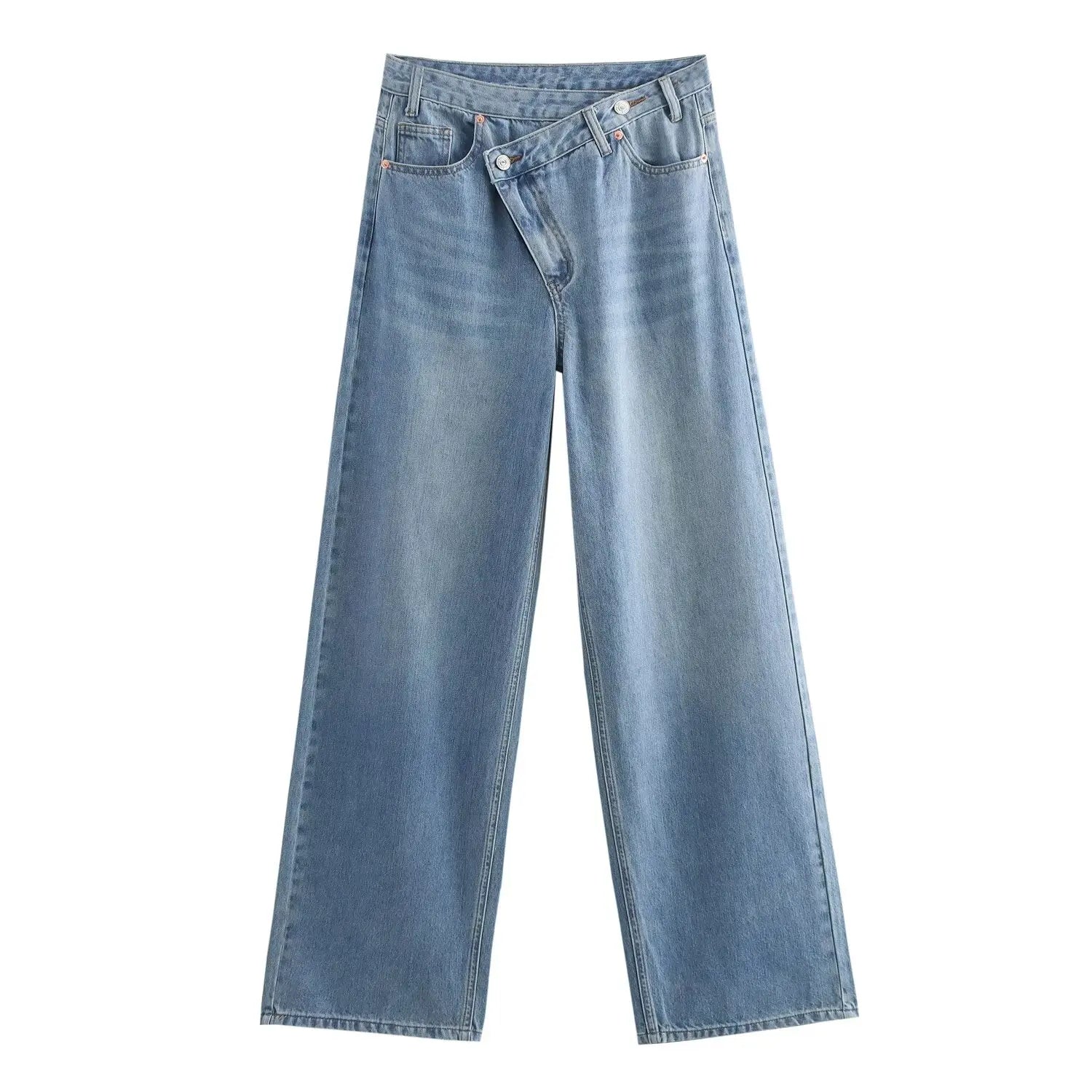 Julie | Wijde jeans – Hoge taille
